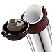 LifeSky Stainless Steel Insulated Travel Coffee Mug, Double Wall Vacuum Insulated Water Bottle, BPA Free Flip Cap (Red) for 1-Hand Operation, 16 oz