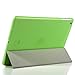 BESDATA Ultra Thin Magnetic Smart Cover [Auto Wake/Sleep Function]& Translucent Back Case for 2013 iPad Air + Screen Protector + Cleaning Cloth + Stylus (Green)