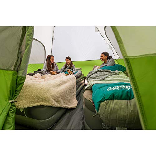 Coleman 6Person Dome Tent with Screen Room Evanston Camping Tent