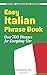 Easy Italian Phrase Book: 770 Basic Phrases for Everyday Use (Dover Language Guides Italian) primary