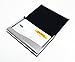 Business Name Card Holder PU Leather Magnetic Case Style K - Black