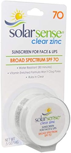 solar sense clear zinc sunscreen