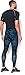 Under Armour Men's HeatGear Armour Printed Compression Leggings, Electric Blue (428)/Electric Blue, Large
