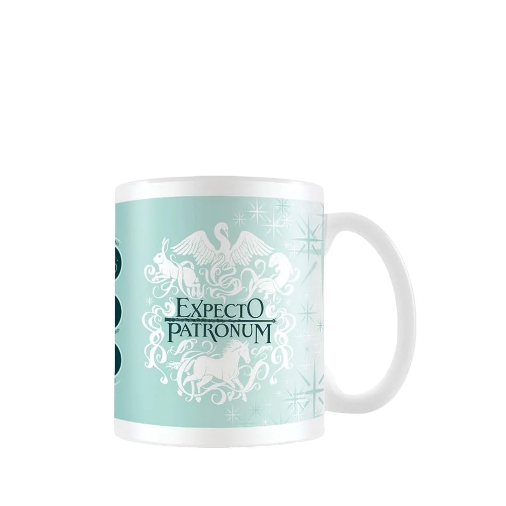 Harry Potter Mug in Presentation Gift Box (Expecto Patronum Design) 11oz Ceramic Mug - Official Merchandise