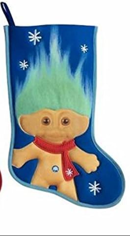 Good Luck Troll Doll Christmas Stocking