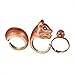 Gmai Bohemian Vintage Women Crystal Joint Knuckle Nail Ring Set of 10 pcs Finger Rings Punk Ring Gift (Squirrel)