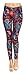 VIV Collection Plus Size Printed Leggings (Fire Water Earth Paisley)