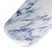 Stainless Steel Water Bottle + Bonus Cleaning Brush! Unique and Great Gift Idea for Mom, Dad, Son or Daughter (White Marble, 17 Oz)