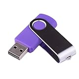 LHN® 2GB Swivel USB Flash Drive USB 2.0 Memory Stick (Purple)