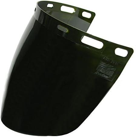 ARCONE2DGN-PC-50 Visor for Flip Front Browguard, Dark Green (50-Pack)