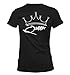 King and Queen Matching Couple T Shirts (L, Women-Queen)