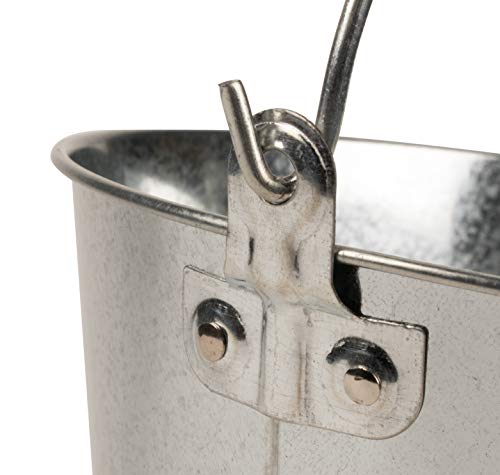 4 Round+Galvanized+Buckets+Centerpiece+100+Ounce