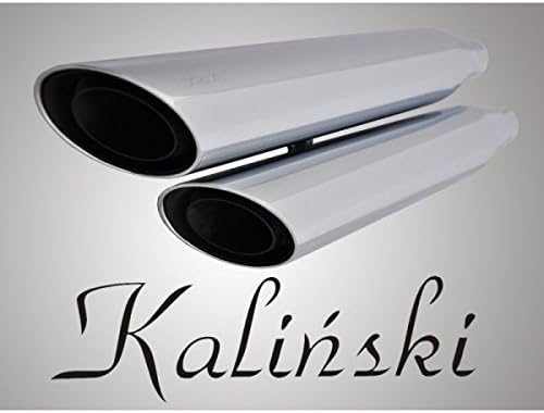 Kalinski Exhaust Silencer Stainless Steel Harley Davidson Dyna Fat Bob/Wide Glide