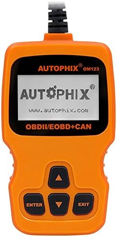 AUTOPHIX OBDMATE OM123 OBDII code reader EOBD+CAN Scan Scanner Tool(Orange)