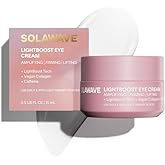 Solawave LightBoost Eye Cream | Reduces Appearance of Dark Circles, Puffiness, & Under Eye Bags | Anti Aging, Wrinkle Smoothing, Brightening, Hydrating, & Collagen Support | Enhances Red Light Therapy