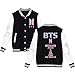 babyhealthy BTS Baseball Jacket Uniform Bangtan Boys Suga Jin Jimin Jung Kook Sweater Coat