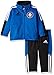 adidas Baby Boys' Tricot Jacket and Pant Set, Blue, 9 Months