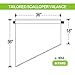 NICETOWN Blackout Pole Pocket Kitchen Tier Curtains- Tailored Scalloped Valance/Swags for Living Room/Home Decor/Thanksgiving (One Set, 36