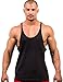 Iwearit Y-Back Muscle Tanktop (Blk-S) MADE in USA