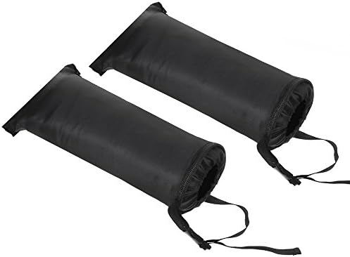 RELIAN 2-PACK Car Trash Bag Auto Garbage Can Vehicle Garbage Bin Leakproof Lightweight Washable Eco-friendly for Trip Travelling Daily Use(Black)