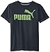 PUMA Little Boys' No.1 Logo Tee, Charcoal, 5
