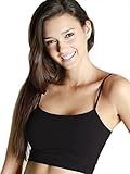 NiKiBiKi Women's Seamless Sports Bra Bralette Top with Free Bandeau
