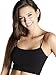 NiKiBiKi Women's Seamless Sports Bra Bralette Top with Free Bandeau