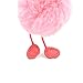 Fashion Flamingo Keychain Plush Doll Pendant Cute Keyring Synthetic Fur Gfit 1Pc