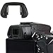 ZLMC Eyepiece Viewfinder Eyecup Compatible for Sony Alpha A77 II A57 A58 A65 blinkers SLT-A77/A77L/A77M /A77Q/A77V/ A77II/ A77M2 DSLR FDA-EP12 Camera & hot Shoes [2pack]