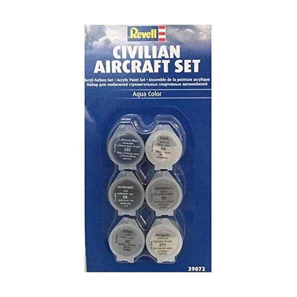 Revell 39072 Modellbau Farben-Set Zivilflugzeuge – Bild 4