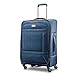 American Tourister Belle Voyage Softside Luggage with Spinner Wheels, Blue Denim, Checked-Large 28-Inch