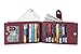 Travelambo Womens Walllet RFID Blocking Bifold Multi Card Case Wallet with Zipper Pocket Synethic Leather (wine red)