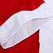 Child's Christmas Costumes Santa Claus Suit Outfit Set with Hat for Boys Kids