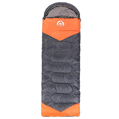 SWTMERRY 3–4 Season Sleeping Bag (Summer, Spring, Autumn, Winter), Warm and Cool Weather, Lightweight, For Teenagers and Adults, for Hiking, Backpacking and Camping