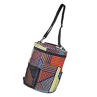 Ruiqas Yarn Storage Tote Knitting Bag, Cylinder Storage Bag Knitting Yarn Wool Crochet Tool Organizer Container