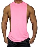 Muscle Cut Stringer Workout T-shirt Tank Bodybuilder American Apparel