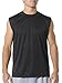 A4 Men's Cooling Performance Muscle Tee, Black, Large