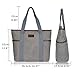 Canvas Tote Bag for Women,Sunny Snowy Large Tote Bags,Work School Shoulder Bag,8002,Gray