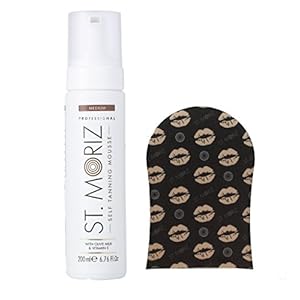 St-Moriz-Instant-Self-Tanning-Mousse-Medium-with-St-Moriz-Tanning-Mitt-200ml St Moriz Instant Self Tanning Mousse Medium with St Moriz Tanning Mitt 200ml