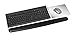 3M Gel Wrist Rest for Keyboard and Mouse, Soothing Gel Comfort with Durable, Easy to Clean Leatherette Cover, Antimicrobial Product Protection, 25