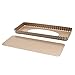 Plataplus Long Rectangle Tart Pan with Removable Bottom 14.4” Nonstick Golden