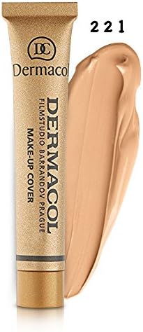 Dermacol Make-up Cover Full Coverage Foundation - 100% Original Guaranteed (BUY 3 AND GET DERMACOL FOUNDATION BRUSH FREE) (221)