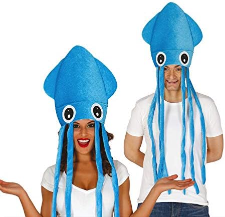 FIESTAS GUIRCA GUI13350 - Blue Octopus Hat