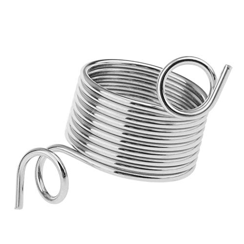 4 Piece Knitting Thimble 2 Size Metal Yarn Guide Knitting Thimble for Knitting Crafts Accessories Tool Thimble Finger Ring（17MM,19MM） - Thumbnail 5