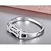 bayite Metal Bands Compatible Fitbit Flex 2 Accessories Stainless Steel Bangle Bracelet Jewelry with Rhinestones Small 5.5''-6.3'' Silver