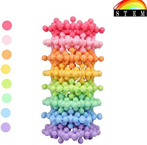Lidasen 90 Pieces Building Blocks,Plastic Plum Blossom Building Toy Sets Interactive Puzzle Educational Learning Building Construction Toys for Kids Boys Girls - Package Bag