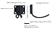 10pc Matte Black Iron Wire Hooks - Modern Wide Iron Hooks to Hang Your Favorite Bags. Equipped with 40 17mm Screws for a Strong, Sturdy Hold