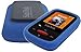 HappyZone Silicone Skin Case Cover for SanDisk Clip Sport MP3 Player (Model SDMX24), Blue