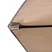 Giantex 10ft Outdoor Patio Umbrella, Market Table umbrella with Tilt Adjustment and Crank, 180G Polyester, Garden Canopy for Deck Backyard Pool Indoor Outdoor