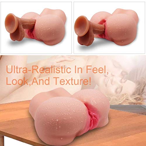 XW Real Lifesize Realistic Female Silicone Torso Love Toys for Man Funny Adult Toy Lifelike Love Doles (Color : 9019109000) - Thumbnail 4